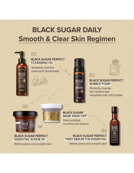 Exfoliante Mascarilla Azúcar Negra Skinfood 100g Piel Suave Exfoliante Mascarilla Azúcar Negra Skinfood 100g Piel Suave