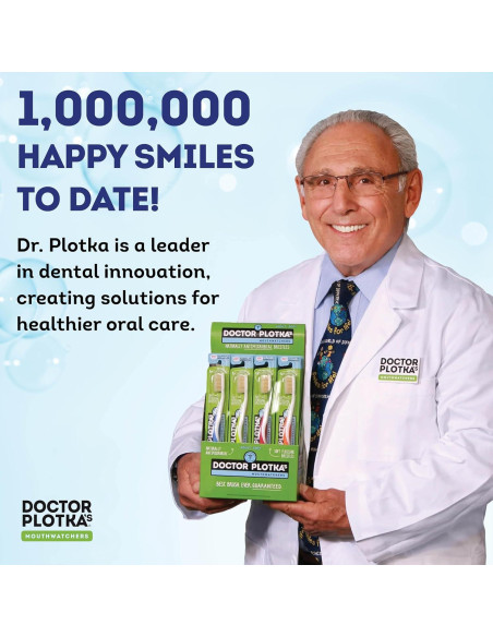 Cepillo de Dientes Manual Dr. Plotka Cerdas Suaves 4 Unidades Cepillo de Dientes Manual Dr. Plotka Cerdas Suaves 4 Unidades
