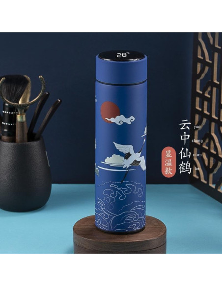 Termo de viaje THY COLLECTIBLES 500 ml acero inoxidable azul Termo de viaje THY COLLECTIBLES 500 ml acero inoxidable azul