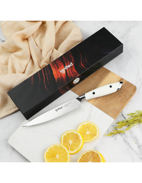 Cuchillo de Pelar 12.7 cm IGNITED CUTLERY Acero Inoxidable Cuchillo de Pelar 12.7 cm IGNITED CUTLERY Acero Inoxidable