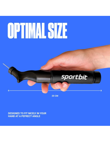 Bomba de Pelotas SPORTBIT - Inflador Manual para Deportes