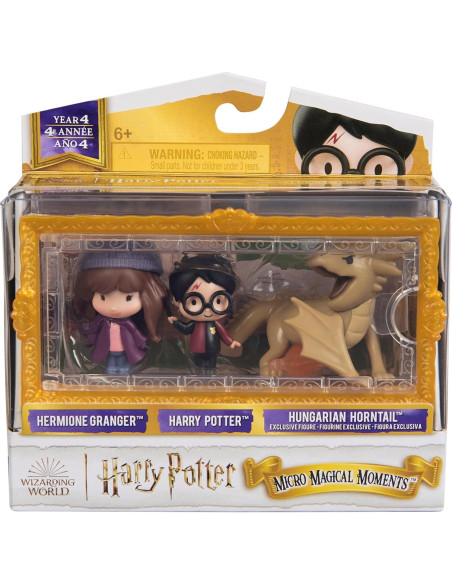 Set Momentos Mágicos Micro Harry Potter - Año 4 con Dragón Set Momentos Mágicos Micro Harry Potter - Año 4 con Dragón