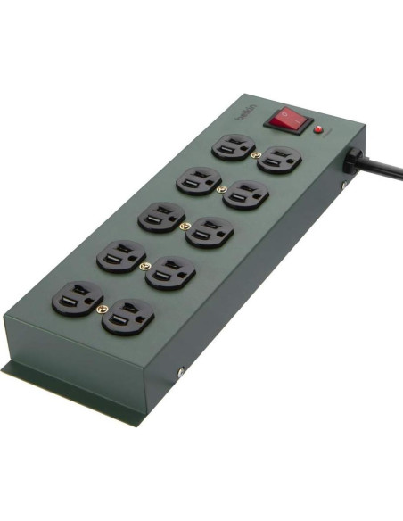 Protector de Sobretensión Belkin F9D1000-15 - 10 Salidas AC, 4.5m Protector de Sobretensión Belkin F9D1000-15 - 10 Salidas AC, 4.5m