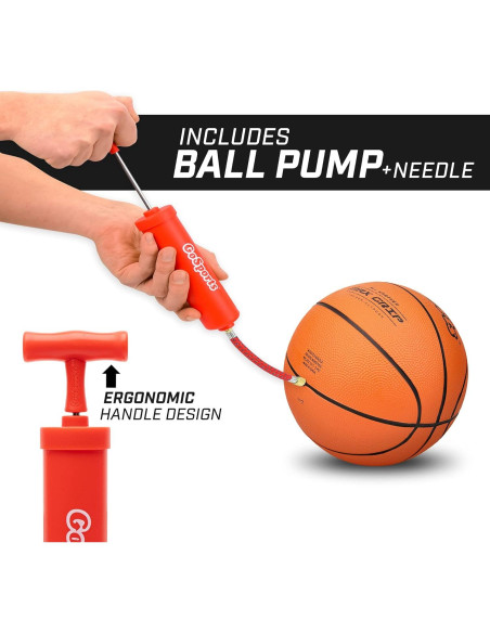 Balones de Baloncesto Mini GoSports 17.78 cm Paquete de 3 Balones de Baloncesto Mini GoSports 17.78 cm Paquete de 3