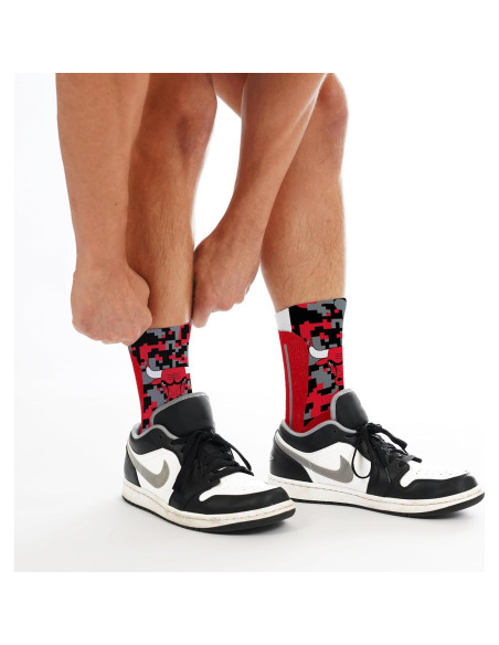 Calcetines Crew Unisex Chicago Bulls For Bare Feet Calcetines Crew Unisex Chicago Bulls For Bare Feet
