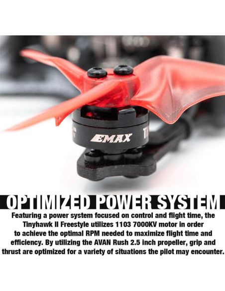 Dron de Carreras EMAX Tinyhawk II Freestyle 120km/h 81g Dron de Carreras EMAX Tinyhawk II Freestyle 120km/h 81g