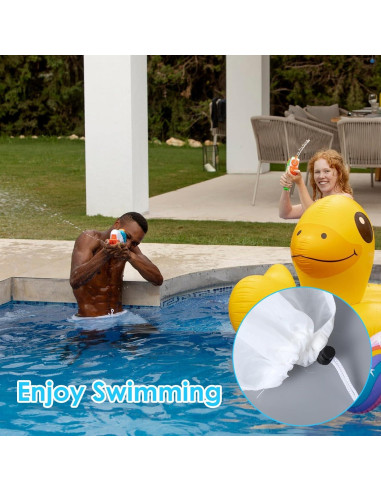 4 Bolsas de Reemplazo para Aspiradora de Piscina Aysatogc 32x22cm