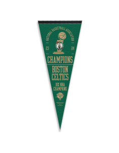 Bandera Pennant Boston Celtics 2024 WinCraft 30x76 cm