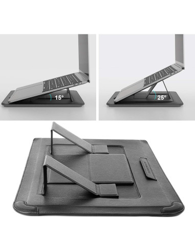 Funda para Laptop Nillkin Gris 3 en 1 para MacBook 13-14"