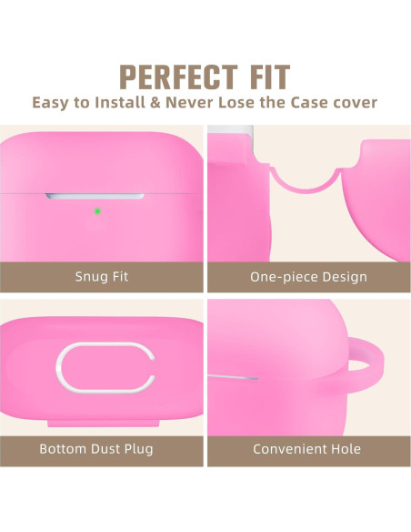 Funda de Silicona Hamile para AirPods Pro 2019/2022 - Brilla en la Oscuridad Funda de Silicona Hamile para AirPods Pro 2019/2022 - Brilla en la Oscuridad