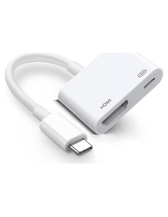 Adaptador USB C a HDMI 4K Hatuge para iPhone 15/16 y MacBook