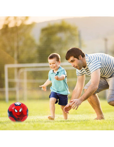 Balón de Fútbol Tamaño 3 DECLIR para Niños Rojo