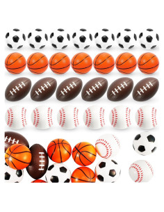 26 Pelotas Antiestrés IJRPLM Mini Espuma 6.35 cm Diversión
