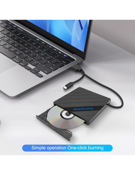 Unidad Externa CD/DVD XMSJSIY USB 3.0 Tipo-C 8 en 1 Portátil Unidad Externa CD/DVD XMSJSIY USB 3.0 Tipo-C 8 en 1 Portátil