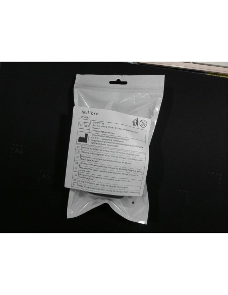 Funda de Llave de Coche de Cuero Genuino Andibro Doble Capa Funda de Llave de Coche de Cuero Genuino Andibro Doble Capa