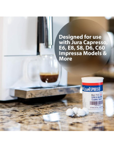 Tabletas de Limpieza CleanEspresso para Cafeteras Jura - 25 Unidades 2