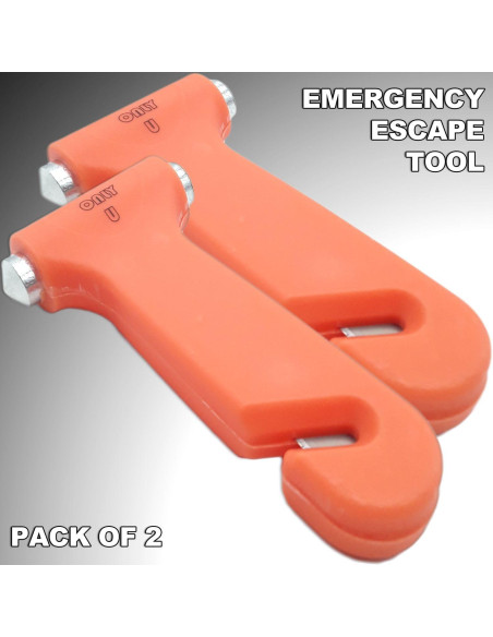 Herramienta de Escape de Seguridad Only U - Rompe Ventanas y Cinturón Herramienta de Escape de Seguridad Only U - Rompe Ventanas y Cinturón
