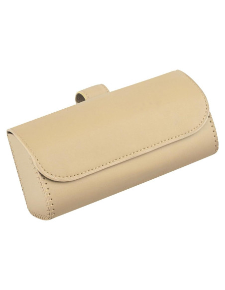 Soporte para Gafas de Sol Augeny para Visera de Coche Beige Soporte para Gafas de Sol Augeny para Visera de Coche Beige
