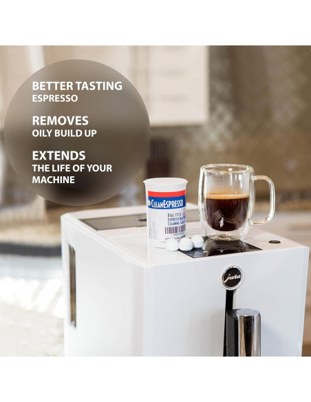 Tabletas de Limpieza CleanEspresso para Cafeteras Jura - 25 Unidades Tabletas de Limpieza CleanEspresso para Cafeteras Jura - 25 Unidades
