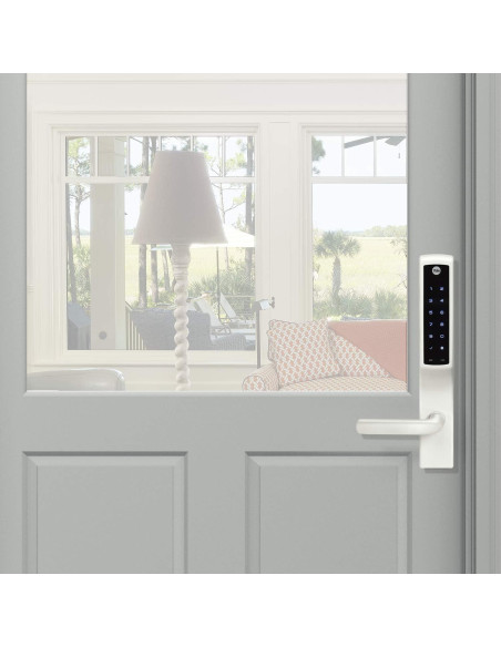 Cerradura Yale Assure Teclado para Puertas Andersen Blanca Cerradura Yale Assure Teclado para Puertas Andersen Blanca