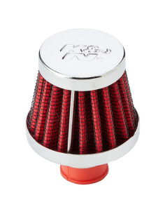 Filtro de aire K&N 62-1600RD Lavable 10-13 mm ID 44 mm Altura