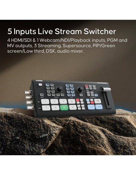 Conmutador de Video Osee GoStream Duet 4 Entradas HDMI/SDI Conmutador de Video Osee GoStream Duet 4 Entradas HDMI/SDI