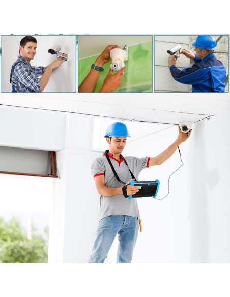 Koolertron Probador de Cámara 7" Pantalla Táctil 4K H.265 Koolertron Probador de Cámara 7" Pantalla Táctil 4K H.265