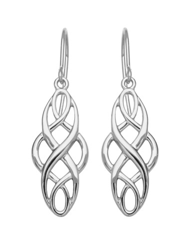 Pendientes Colgantes Amazon Essentials Plata Estilizados