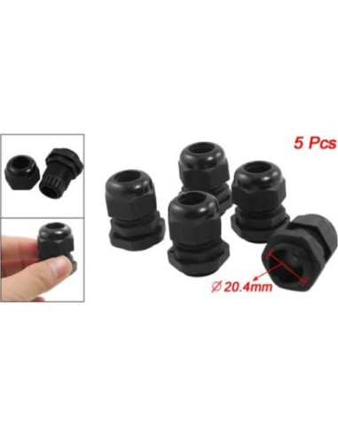 Conectores Plásticos Impermeables IP67 uxcell PG13.5 - 5 Pcs