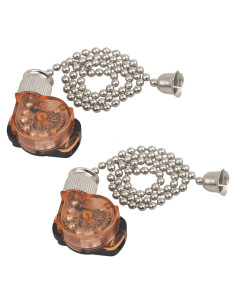 Interruptor de Luz de Ventilador de Techo E87438 2 Pcs 6A