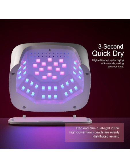 Lámpara de Uñas UV LED SUNX11 con Rhinestones - Secado Rápido 3s Lámpara de Uñas UV LED SUNX11 con Rhinestones - Secado Rápido 3s