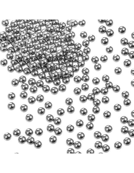 150 Bolas de Mezcla de Acero Inoxidable 4mm para Pintura 150 Bolas de Mezcla de Acero Inoxidable 4mm para Pintura