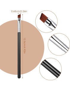 Set de 5 Pinceles de Maquillaje WLLHYF con Cerdas Suaves 2