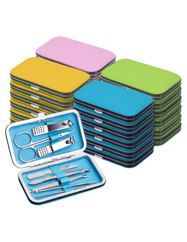 Juego de Manicura Terdey 8 en 1, Cortauñas de Acero Inoxidable