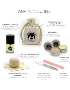 Kit Completo de Cuidado de Uñas Naturales Just Like Jane 2