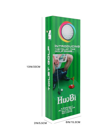 Juego de Golf en Inodoro Bright Sport con Accesorios