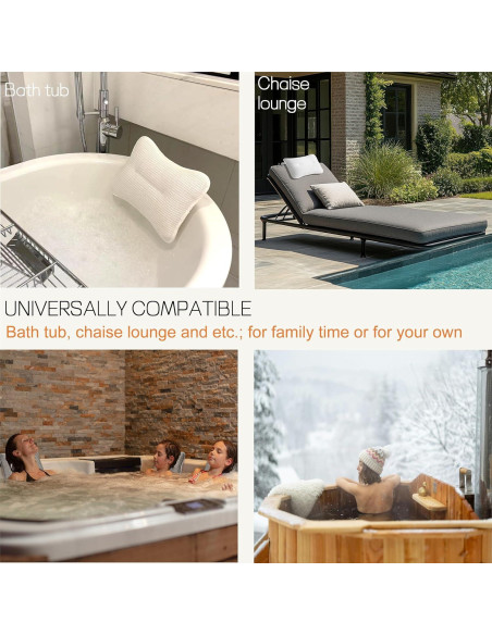 Paquete de 2 Almohadas Grandes Hugaboom para Jacuzzi y Spa Paquete de 2 Almohadas Grandes Hugaboom para Jacuzzi y Spa