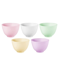 Tazones de Silicona para Máscara Facial Hulless - 5 Piezas 8.38 cm