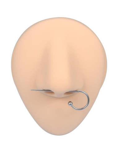 Kit de Piercing DJCIW con Agujas 12G y 14G, Pinzas y Taper