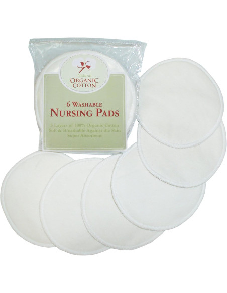 Almohadillas de Lactancia TL Care Algodón Orgánico 12 Unidades Almohadillas de Lactancia TL Care Algodón Orgánico 12 Unidades