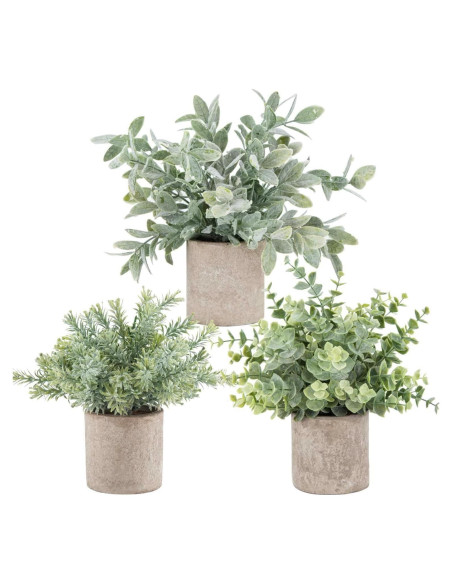 Plantas Artificiales Eucalipto Der Rose 3 Paquetes Decoración Plantas Artificiales Eucalipto Der Rose 3 Paquetes Decoración