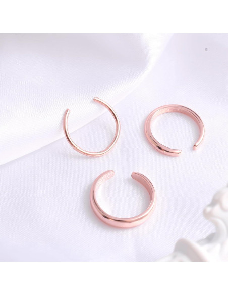 3 Anillos Ajustables de Cobre Mikovivi - Grosor 1mm, 2mm, 3mm 3 Anillos Ajustables de Cobre Mikovivi - Grosor 1mm, 2mm, 3mm