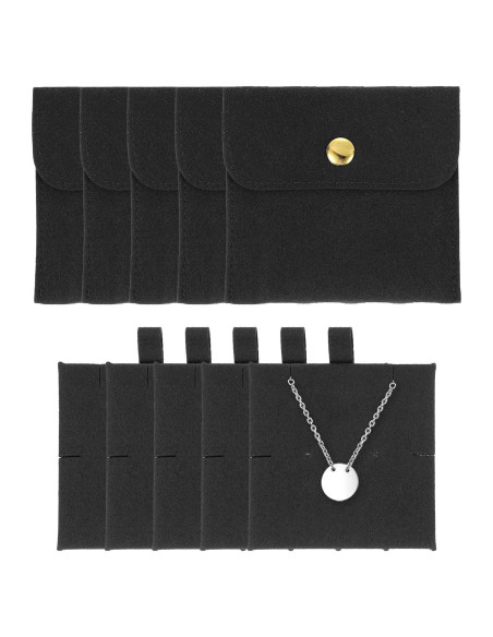 Bolsas de Joyas de Terciopelo uxcell 5 Pcs 8x8cm con Botón Bolsas de Joyas de Terciopelo uxcell 5 Pcs 8x8cm con Botón
