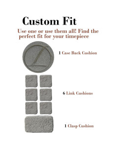 Cojines de ajuste para reloj Linx Watch Accessories Ante Gris 2