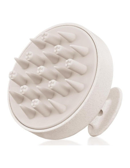 Masajeador de Cuero Cabelludo HEETA Beige para Crecimiento Masajeador de Cuero Cabelludo HEETA Beige para Crecimiento