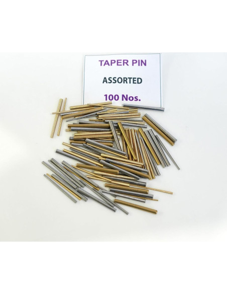 100 Pasadores Taper Acero y Latón Taurish para Relojes 100 Pasadores Taper Acero y Latón Taurish para Relojes