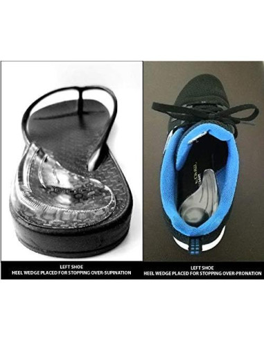 Cuña de Talón Soul Insole para Supinación y Pronación