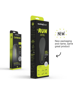 Plantillas Superfeet Carbon para Correr Arco Bajo Unisex 13.5-15 2