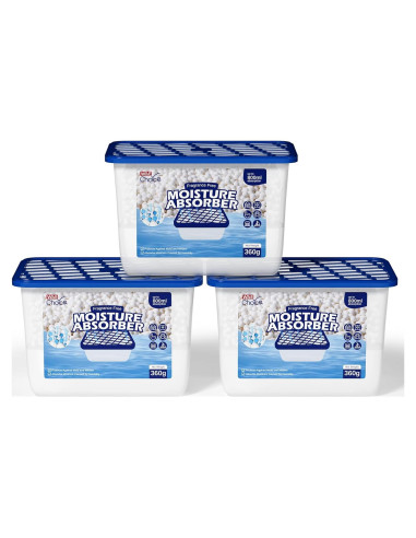Deshumidificador W&E Choice 800ml Sin Fragancia Paquete de 3