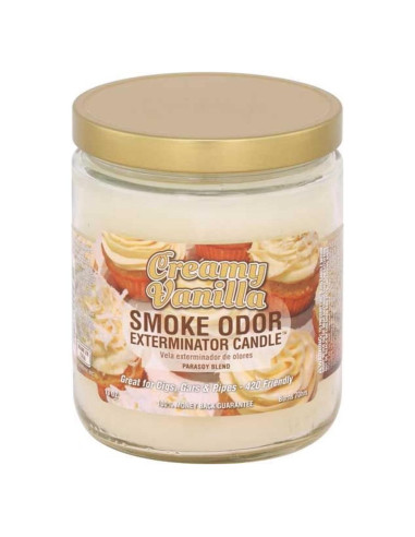 Candle Exterminador de Olores Vainilla Cremosa 368g